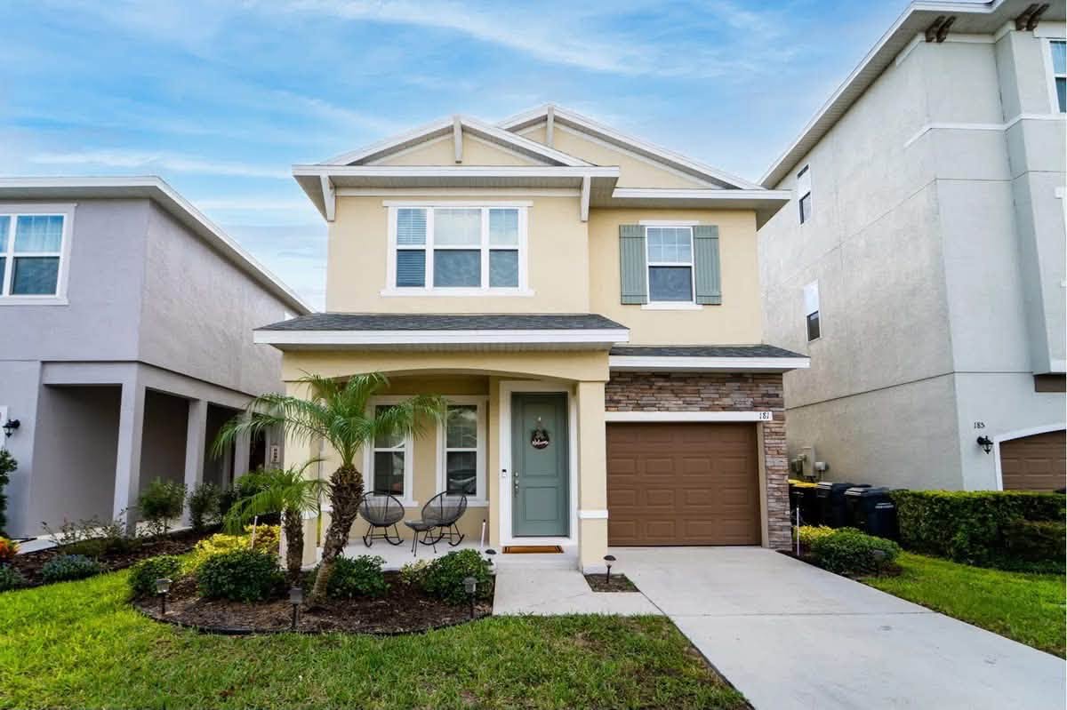 Exterior of the West Haven holiday villa featured in the Orlando post